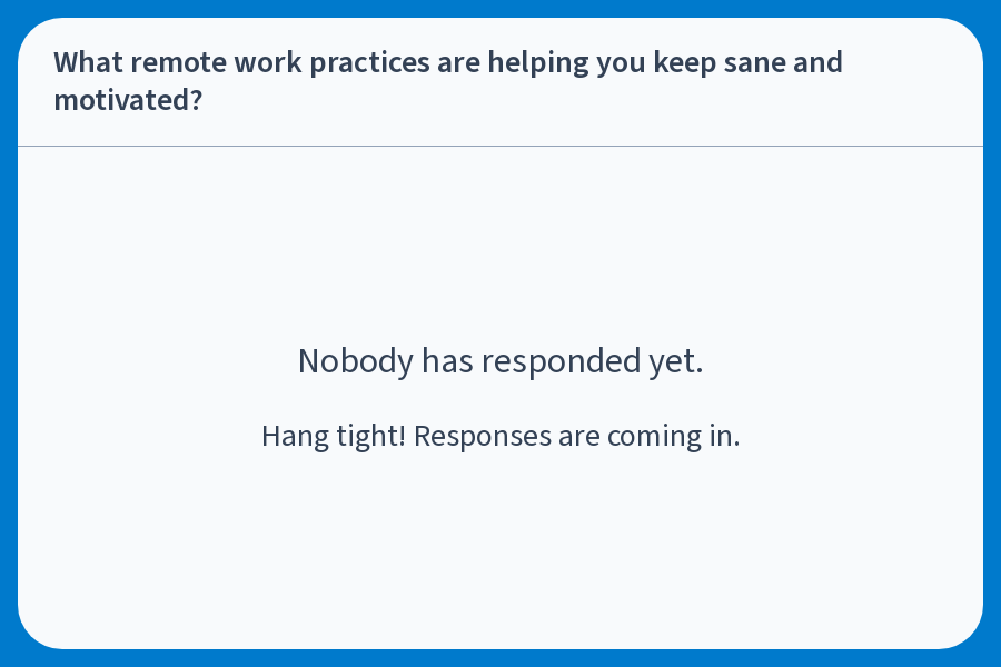 Check-in with your team