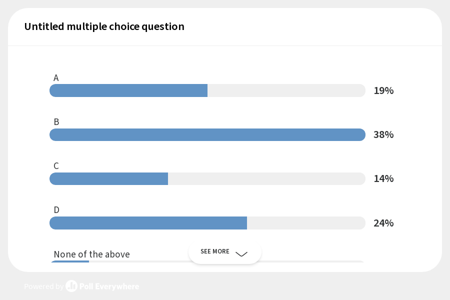 Multiple choice